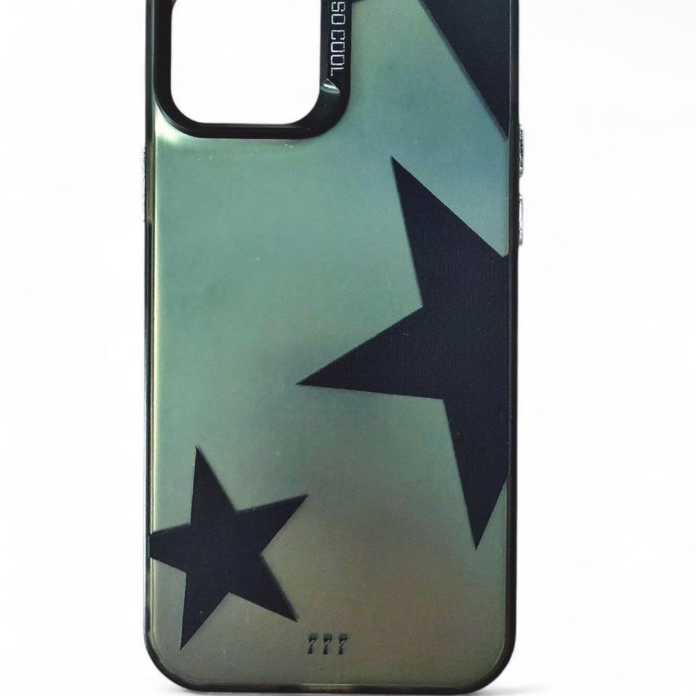 SHEIN Black Starry Phone Case